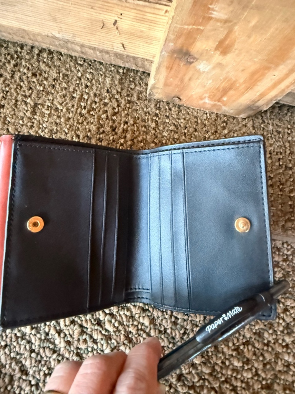 Georgie Small Colorblock Wallet - Picture 6 of 7